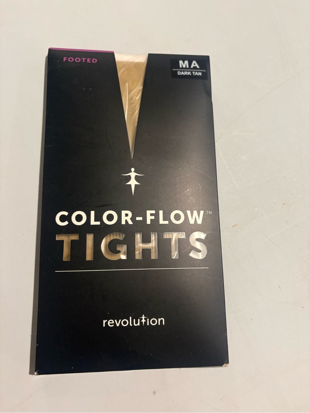 Revolution Color-Flow Tights in Dark Tan